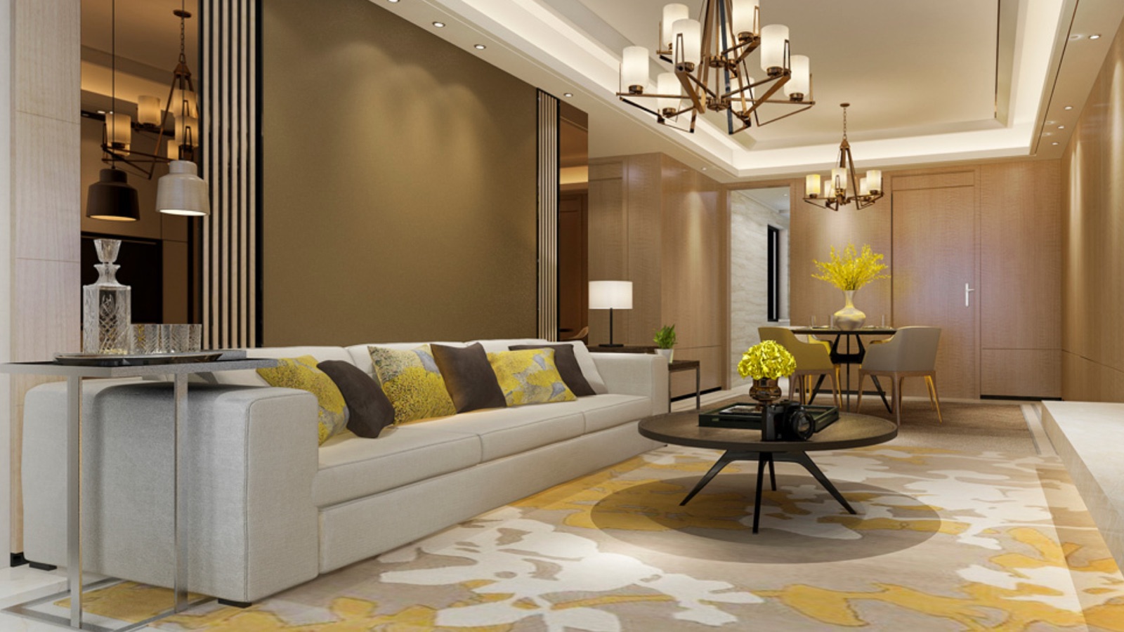 Modern Minimalist Living Room